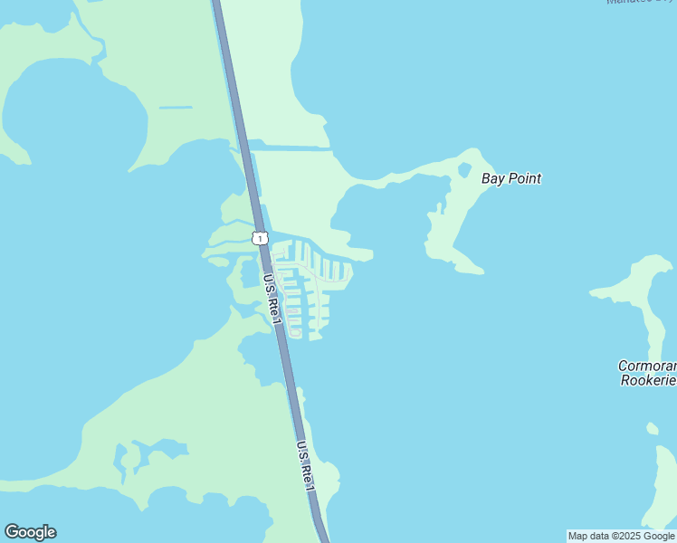 map of restaurants, bars, coffee shops, grocery stores, and more near 300 Morris Avenue in Key Largo