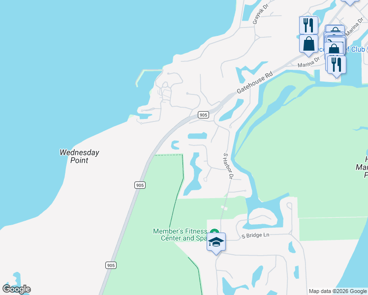 map of restaurants, bars, coffee shops, grocery stores, and more near 12 Caloosa Road in Key Largo