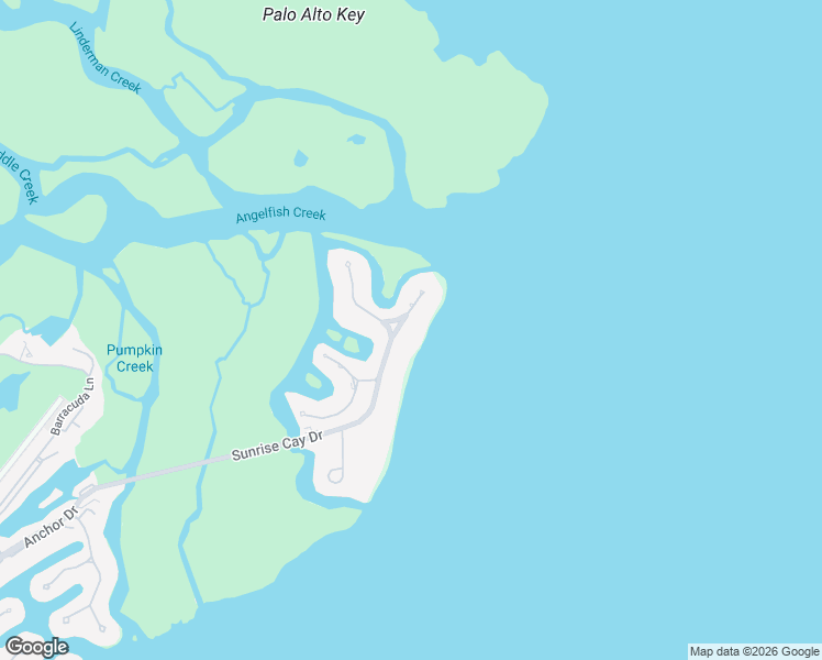 map of restaurants, bars, coffee shops, grocery stores, and more near 4 Sunrise Cay Drive in Key Largo