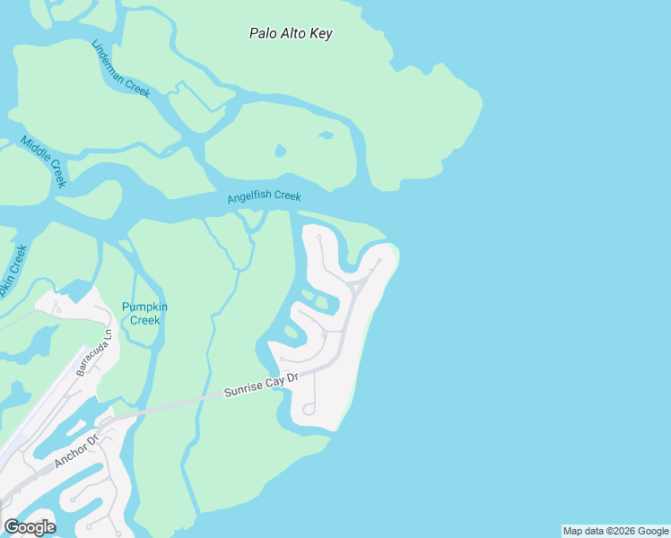 map of restaurants, bars, coffee shops, grocery stores, and more near 45 Cardinal Lane in Key Largo