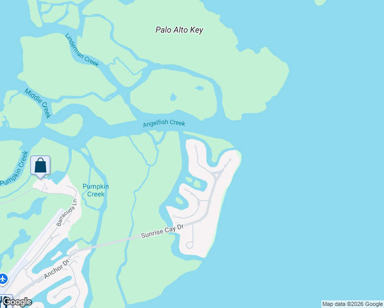map of restaurants, bars, coffee shops, grocery stores, and more near 32 Cardinal Ln in Key Largo