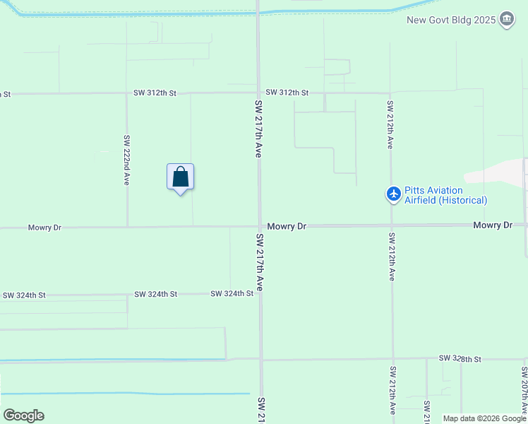 map of restaurants, bars, coffee shops, grocery stores, and more near 21695 Southwest 320th Street in Homestead