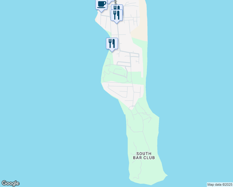 map of restaurants, bars, coffee shops, grocery stores, and more near in Dunmore Town