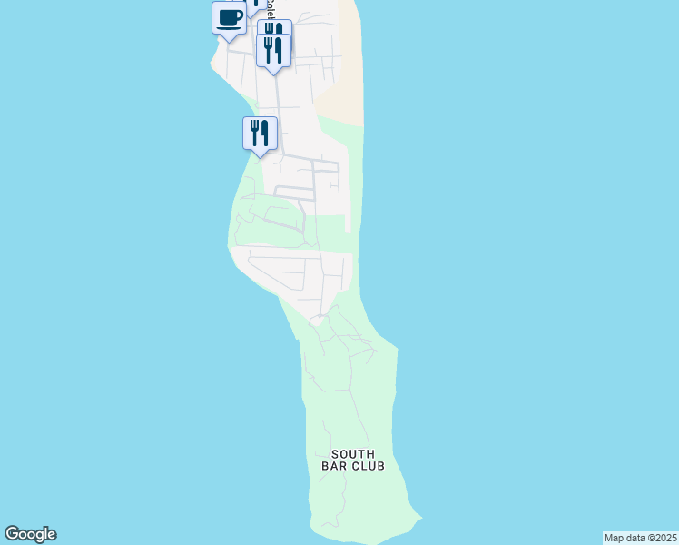 map of restaurants, bars, coffee shops, grocery stores, and more near in Dunmore Town