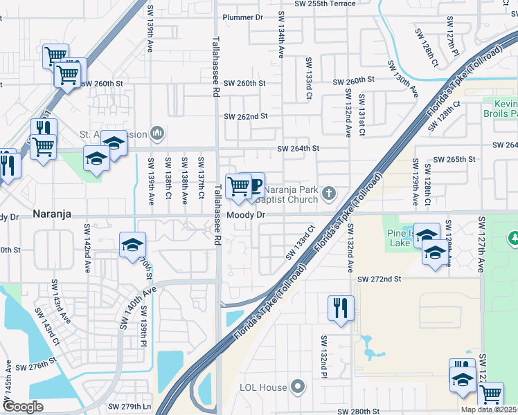 map of restaurants, bars, coffee shops, grocery stores, and more near in Princeton