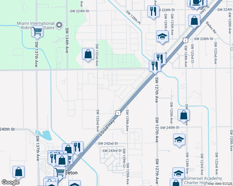 map of restaurants, bars, coffee shops, grocery stores, and more near in Princeton