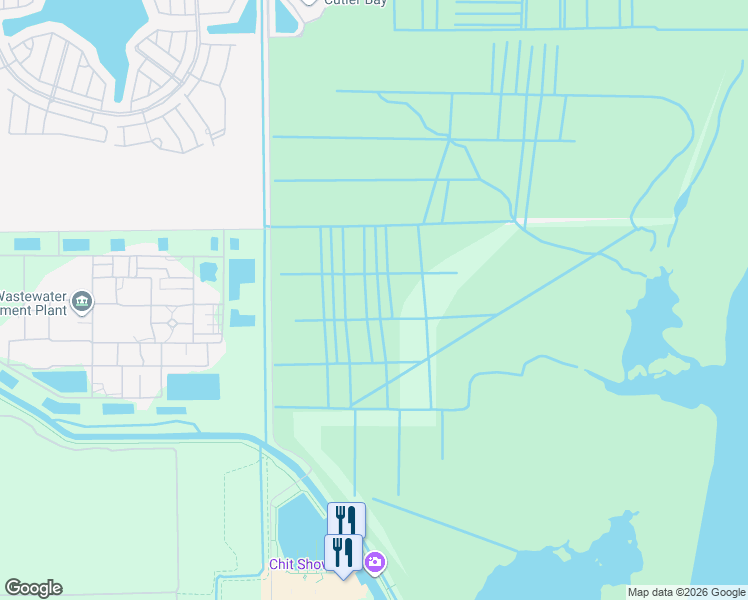 map of restaurants, bars, coffee shops, grocery stores, and more near 23201-23999 Southwest 87th Avenue in Miami