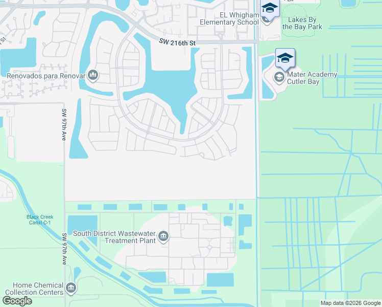 map of restaurants, bars, coffee shops, grocery stores, and more near 8931 Southwest 228th Lane in Miami