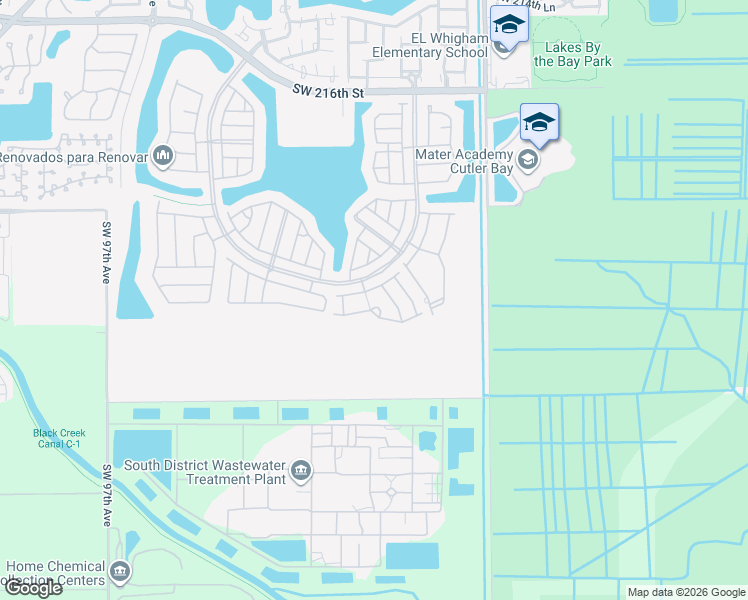 map of restaurants, bars, coffee shops, grocery stores, and more near 8931 Southwest 228th Lane in Miami