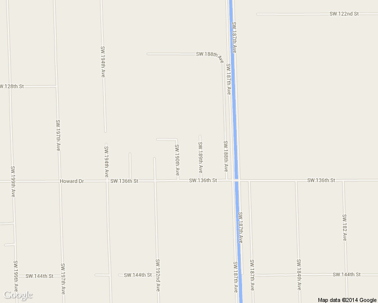 map of restaurants, bars, coffee shops, grocery stores, and more near 13305 Southwest 190th Avenue in Miami