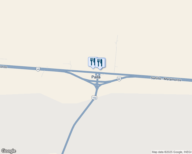 map of restaurants, bars, coffee shops, grocery stores, and more near in Paila