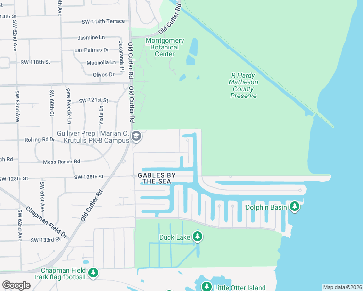 map of restaurants, bars, coffee shops, grocery stores, and more near 1320 Campamento Avenue in Coral Gables