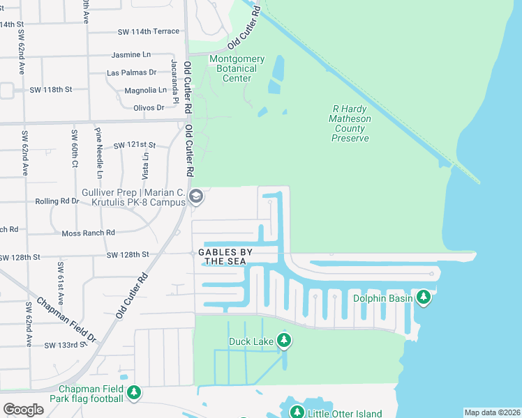 map of restaurants, bars, coffee shops, grocery stores, and more near 1320 Campamento Avenue in Coral Gables
