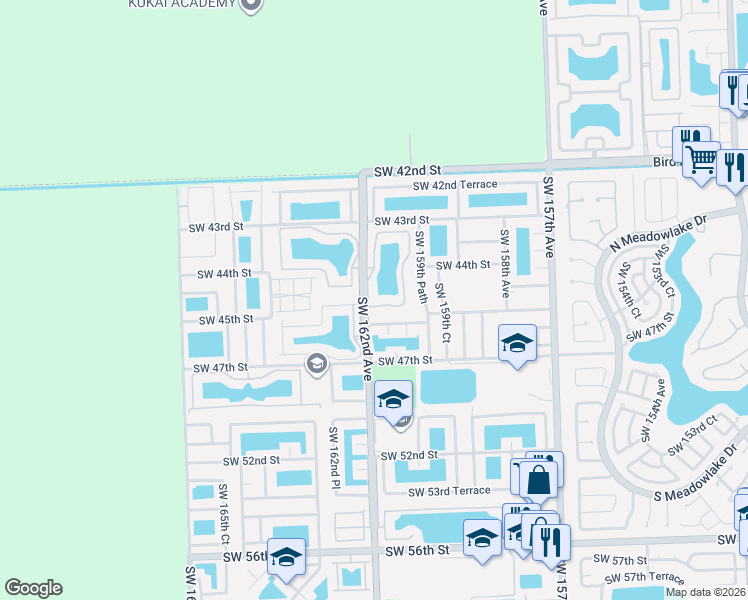 map of restaurants, bars, coffee shops, grocery stores, and more near in Miami-Dade County