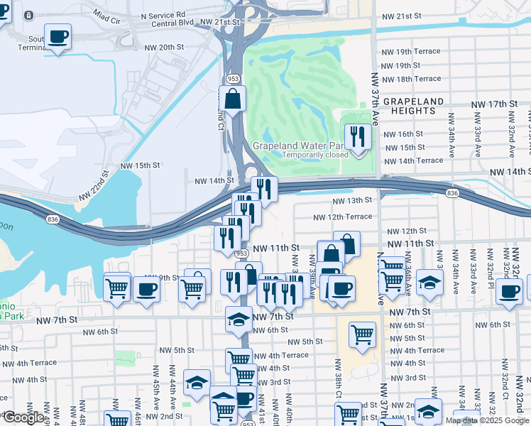 1201 Northwest Le Jeune Road, Miami FL Walk Score