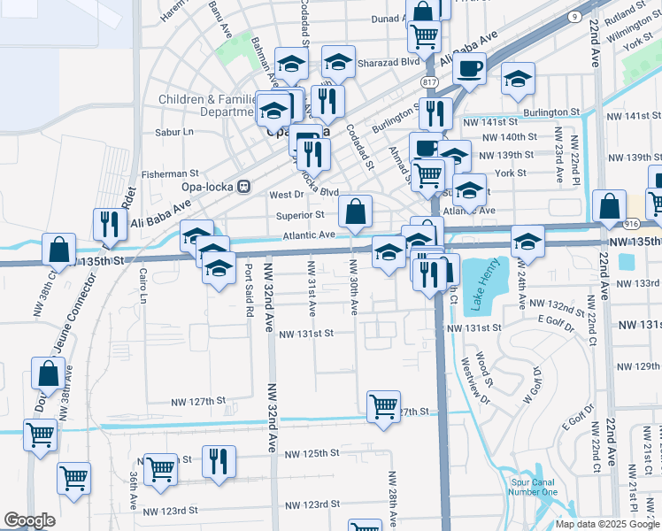 3031 Northwest 134th Street, Opalocka FL Walk Score