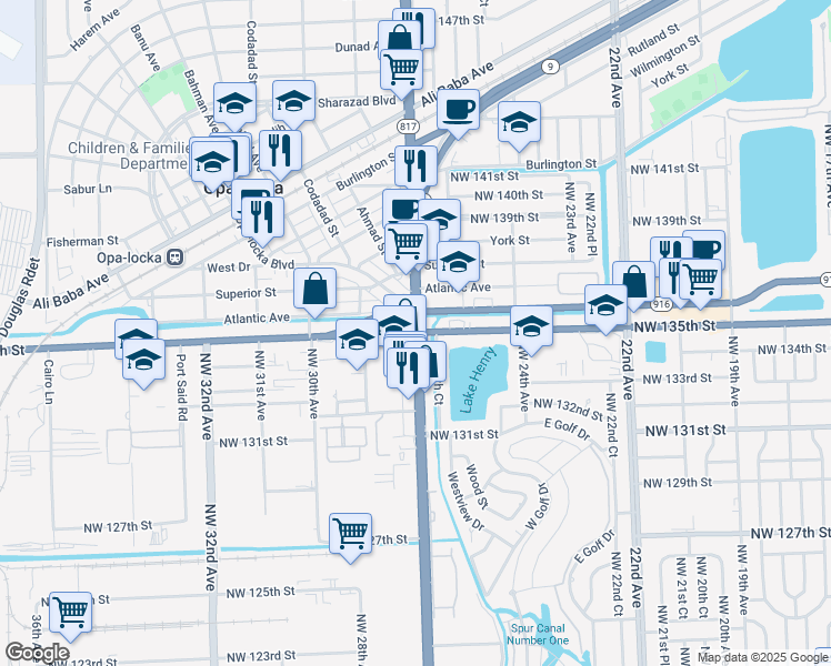 NW 27th Ave & NW 135th St, Opalocka FL Walk Score