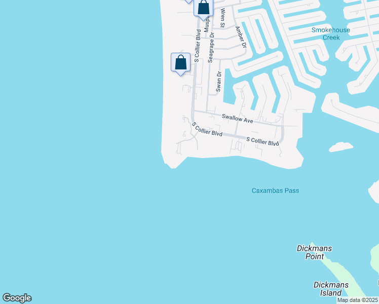 map of restaurants, bars, coffee shops, grocery stores, and more near 980 Cape Marco Drive in Marco Island