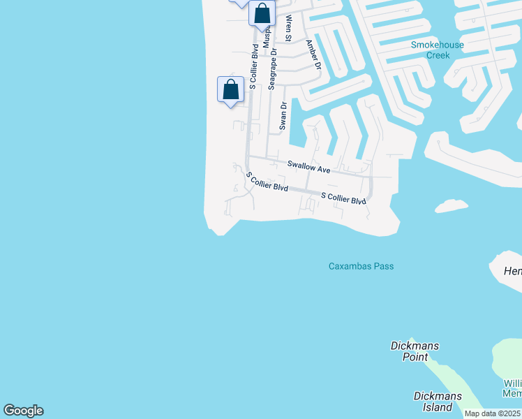 map of restaurants, bars, coffee shops, grocery stores, and more near 990 Cape Marco Drive in Marco Island