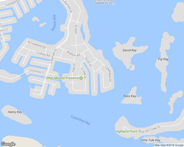 map of restaurants, bars, coffee shops, grocery stores, and more near 900 Scott Drive in Marco Island