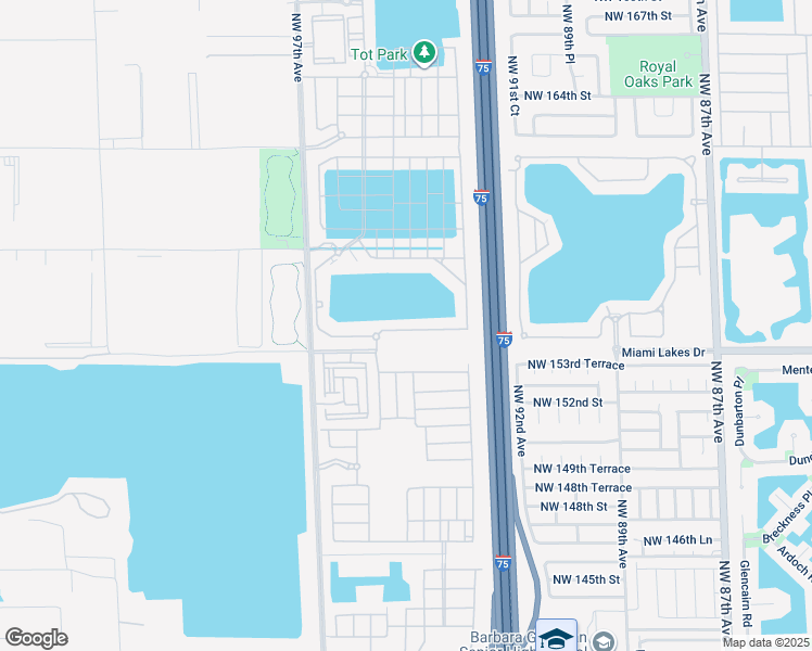 map of restaurants, bars, coffee shops, grocery stores, and more near 3358 West 100th Terrace in Hialeah
