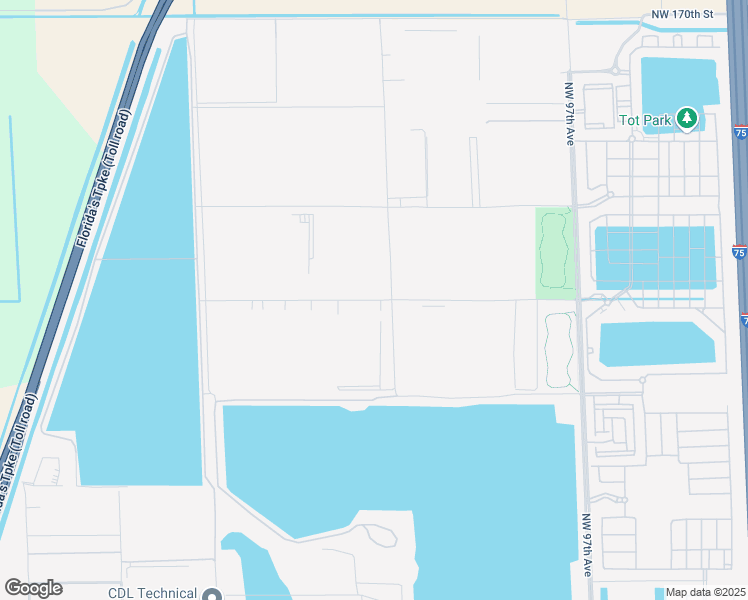 map of restaurants, bars, coffee shops, grocery stores, and more near Northwest 102nd Avenue in Hialeah