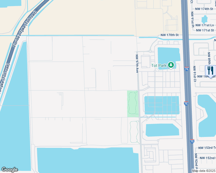 map of restaurants, bars, coffee shops, grocery stores, and more near 3811 West 108th Street in Hialeah