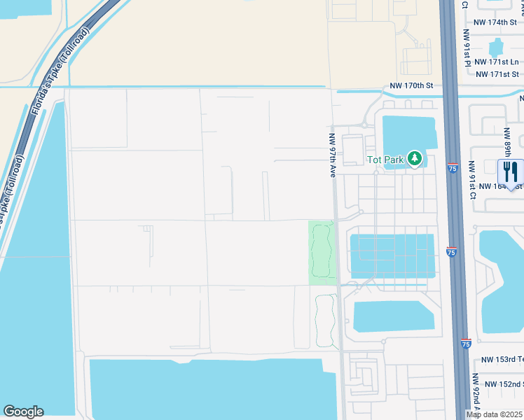 map of restaurants, bars, coffee shops, grocery stores, and more near 3811 West 108th Street in Hialeah