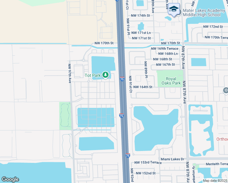 map of restaurants, bars, coffee shops, grocery stores, and more near 10842 West 33rd Court in Hialeah