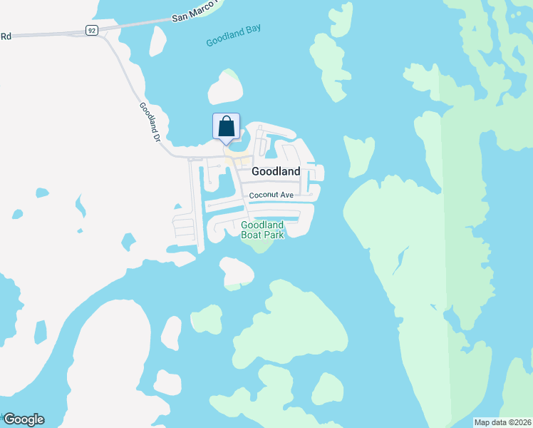 map of restaurants, bars, coffee shops, grocery stores, and more near 653 East Palm Avenue in Marco Island