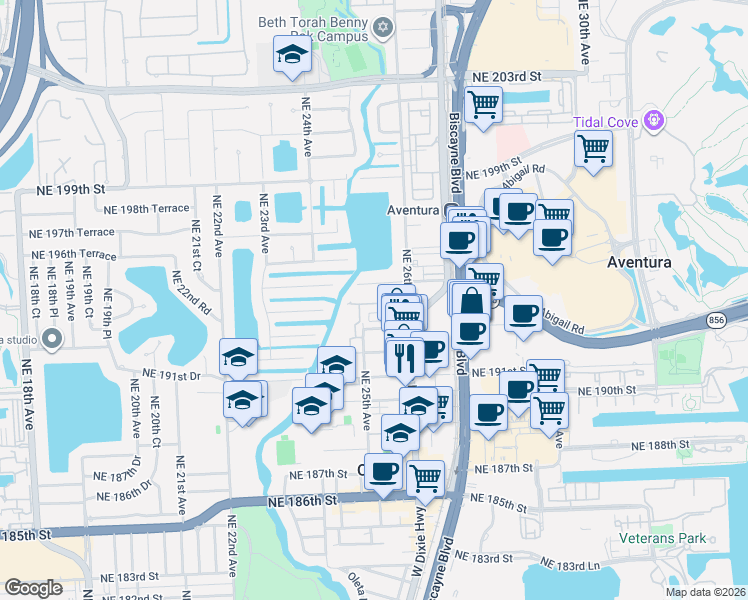 map of restaurants, bars, coffee shops, grocery stores, and more near in Ojus