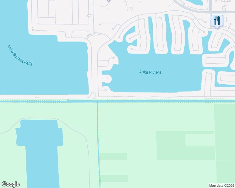 map of restaurants, bars, coffee shops, grocery stores, and more near 16839 Southwest 54th Court in Miramar