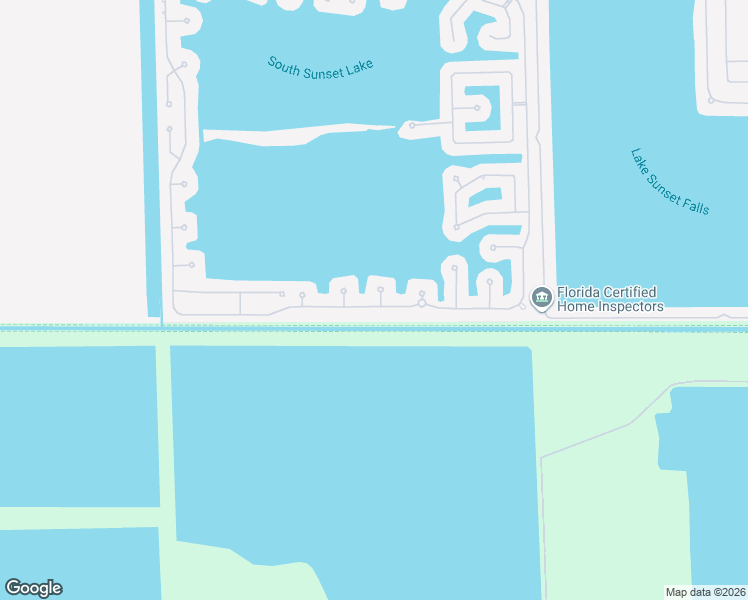 map of restaurants, bars, coffee shops, grocery stores, and more near 18922 Southwest 55th Street in Miramar