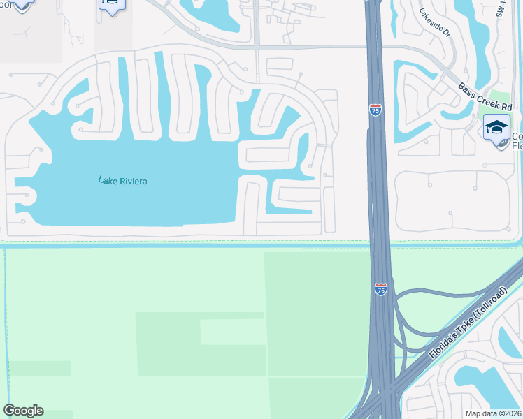 map of restaurants, bars, coffee shops, grocery stores, and more near 5252 Southwest 158th Avenue in Miramar