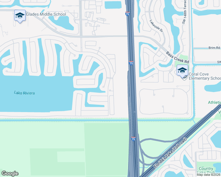 map of restaurants, bars, coffee shops, grocery stores, and more near 15544 Southwest 51st Place in Miramar