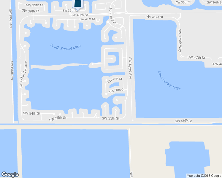 map of restaurants, bars, coffee shops, grocery stores, and more near 18609 Southwest 50th Court in Miramar