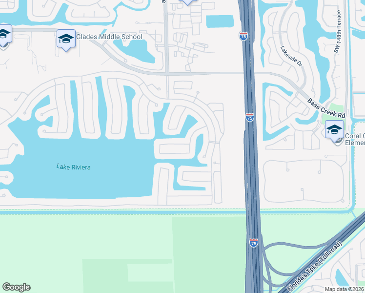 map of restaurants, bars, coffee shops, grocery stores, and more near 15826 Southwest 51st Street in Miramar