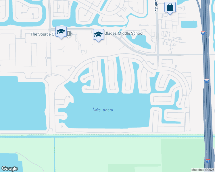 map of restaurants, bars, coffee shops, grocery stores, and more near 4986 Southwest 166th Avenue in Miramar