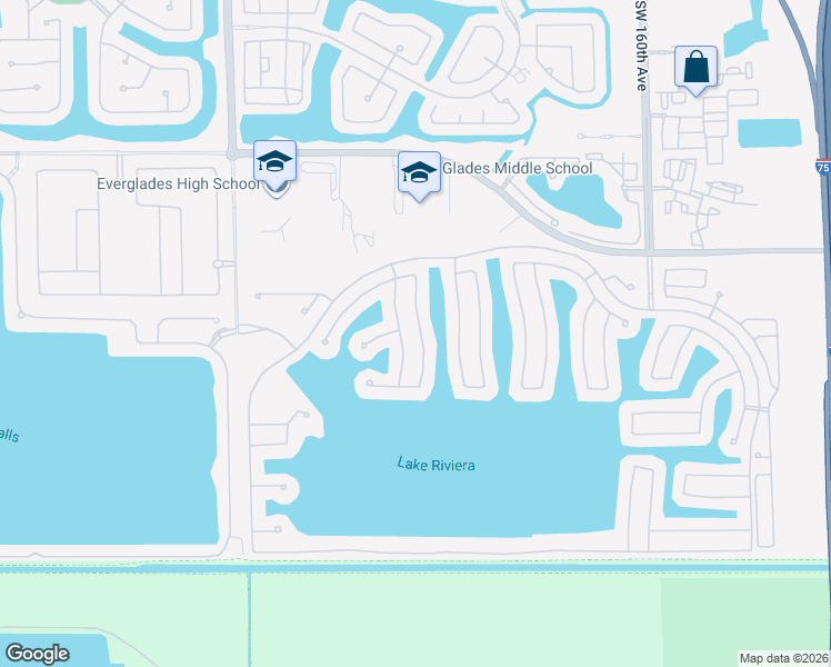 map of restaurants, bars, coffee shops, grocery stores, and more near 4992 Southwest 167th Avenue in Miramar