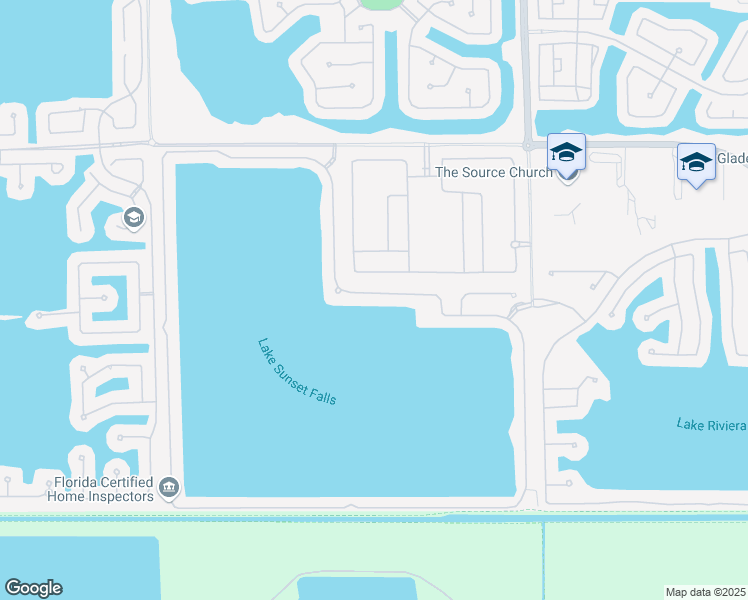 map of restaurants, bars, coffee shops, grocery stores, and more near 17774 Southwest 47th Street in Miramar