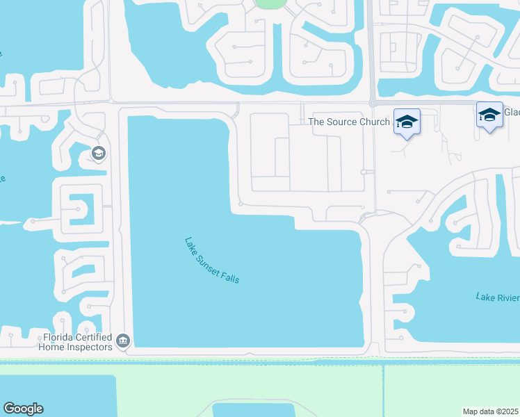 map of restaurants, bars, coffee shops, grocery stores, and more near 17774 Southwest 47th Street in Miramar