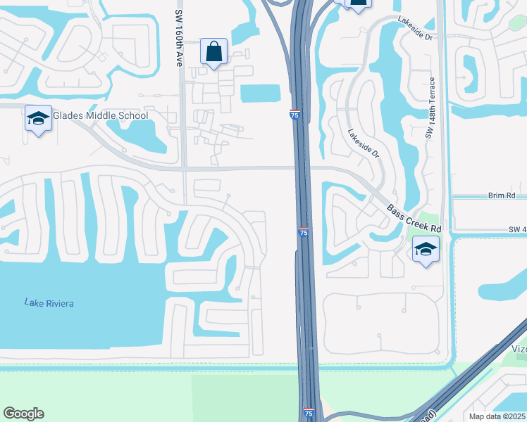 map of restaurants, bars, coffee shops, grocery stores, and more near 3999 Southwest 155th Avenue in Miramar
