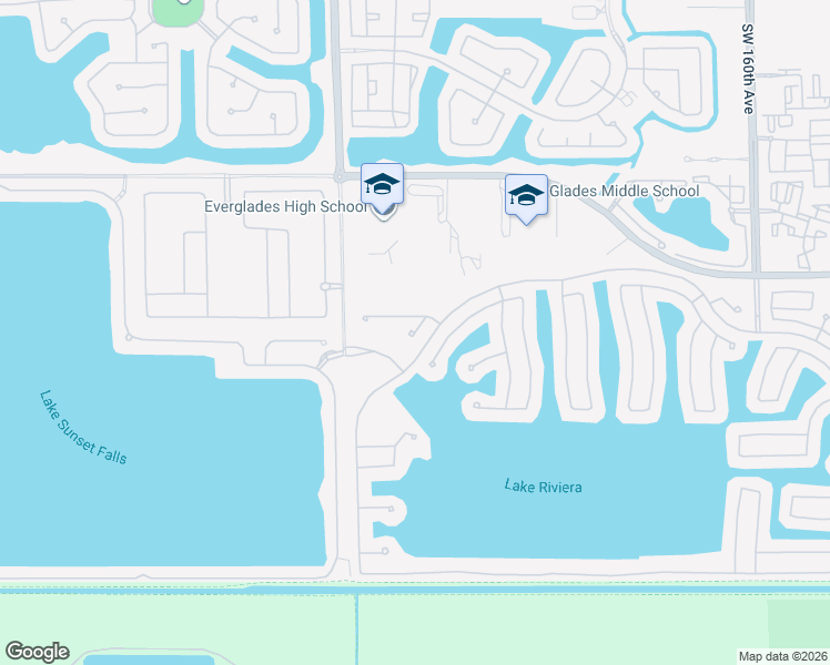 map of restaurants, bars, coffee shops, grocery stores, and more near 17145 Southwest 49th Place in Miramar