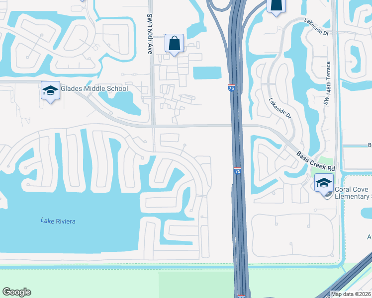 map of restaurants, bars, coffee shops, grocery stores, and more near 4811 Southwest 157th Way in Miramar