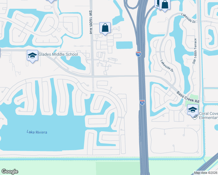 map of restaurants, bars, coffee shops, grocery stores, and more near 4811 Southwest 157th Way in Miramar