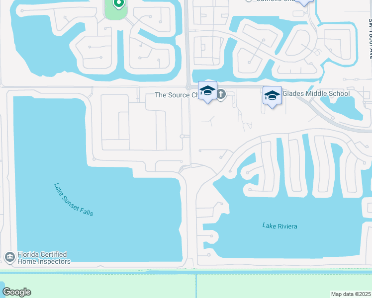 map of restaurants, bars, coffee shops, grocery stores, and more near 5154-5440 Southwest 172nd Avenue in Miramar