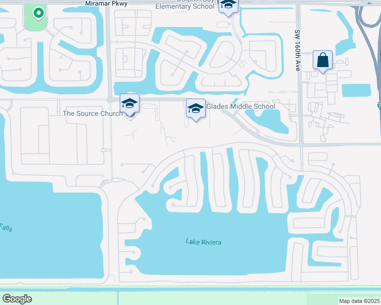 map of restaurants, bars, coffee shops, grocery stores, and more near 4912 Southwest 167th Avenue in Miramar