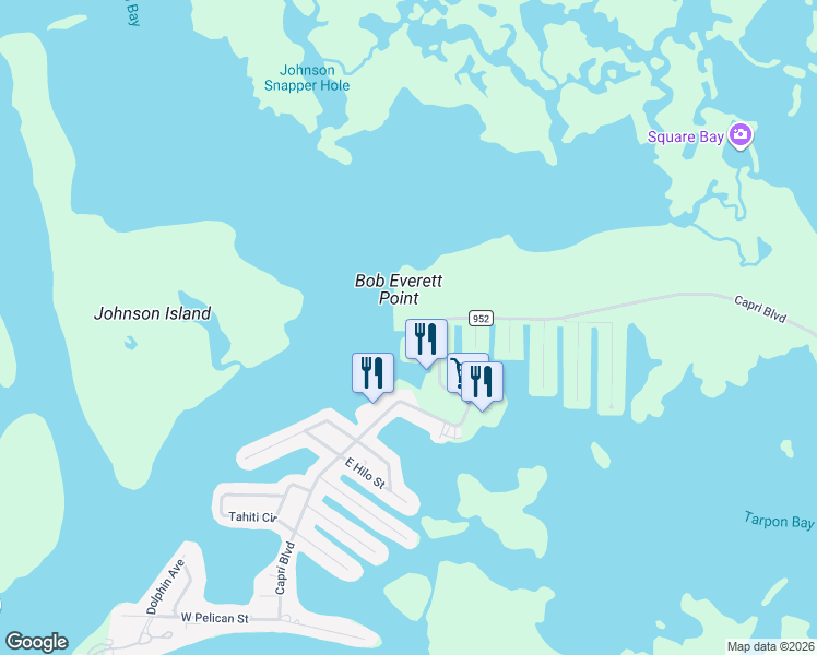 map of restaurants, bars, coffee shops, grocery stores, and more near 410 Antigua Street in Naples