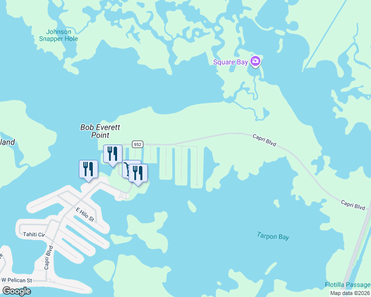 map of restaurants, bars, coffee shops, grocery stores, and more near 401 Samar Avenue in Naples