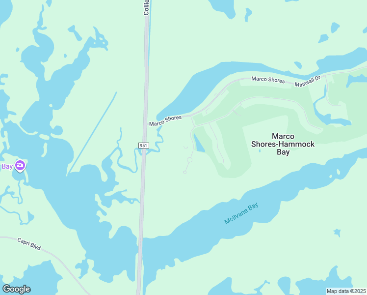 map of restaurants, bars, coffee shops, grocery stores, and more near 1065 Borghese Lane in Naples